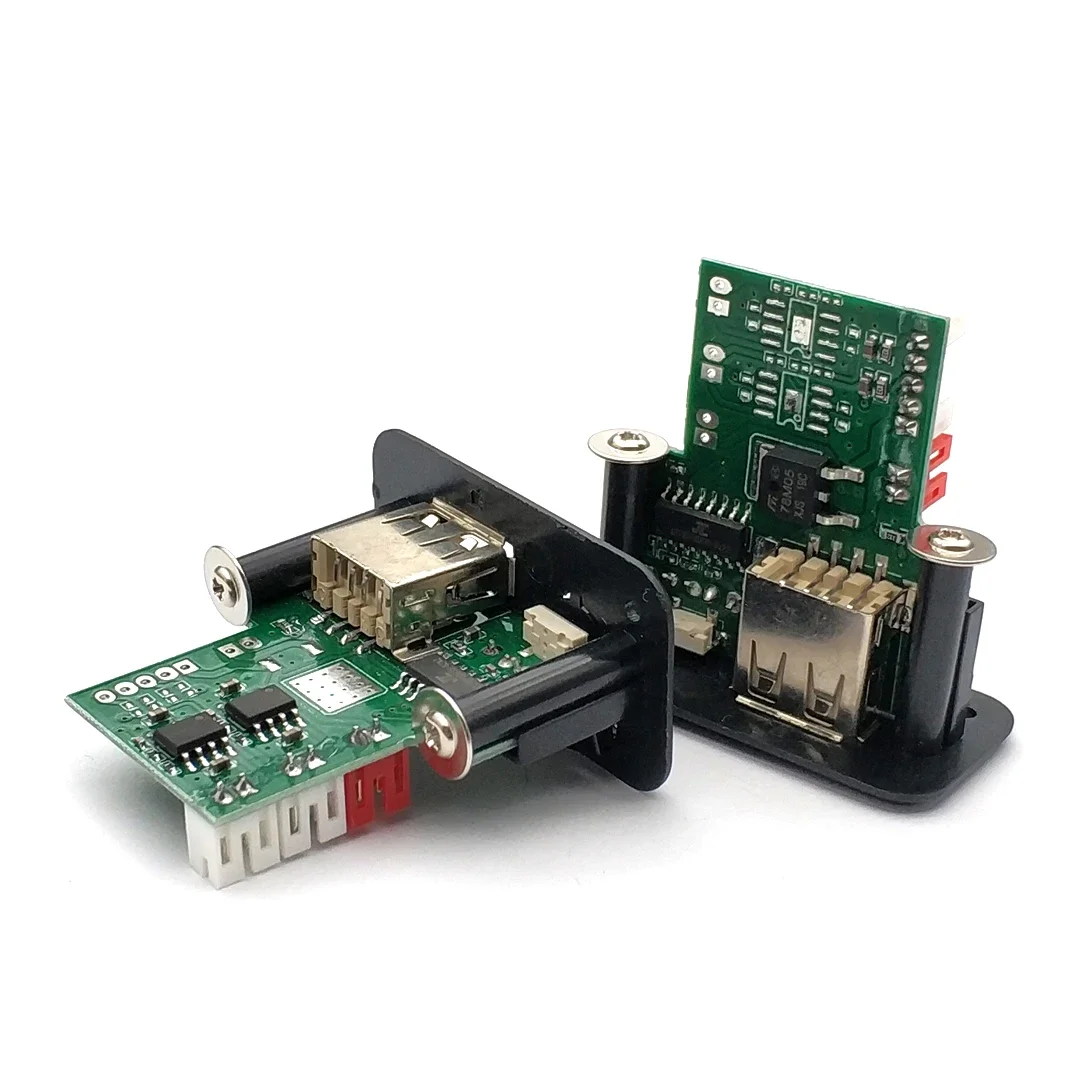 (Zonder Afstandsbediening) 5V 12V Mp3 Wma Decoder Board Car Audio Usb Tf Module Mp3 Speler Versterker Board