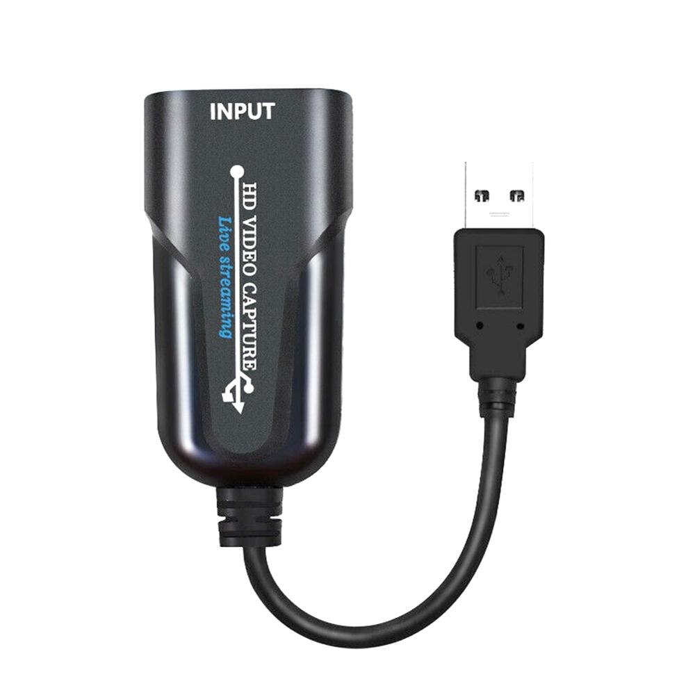 HDMI Capture HDMI To USB 3.0 Full HD 1080P Live Video Capture Game Capture Recording Box, Game Capture Card Grabber