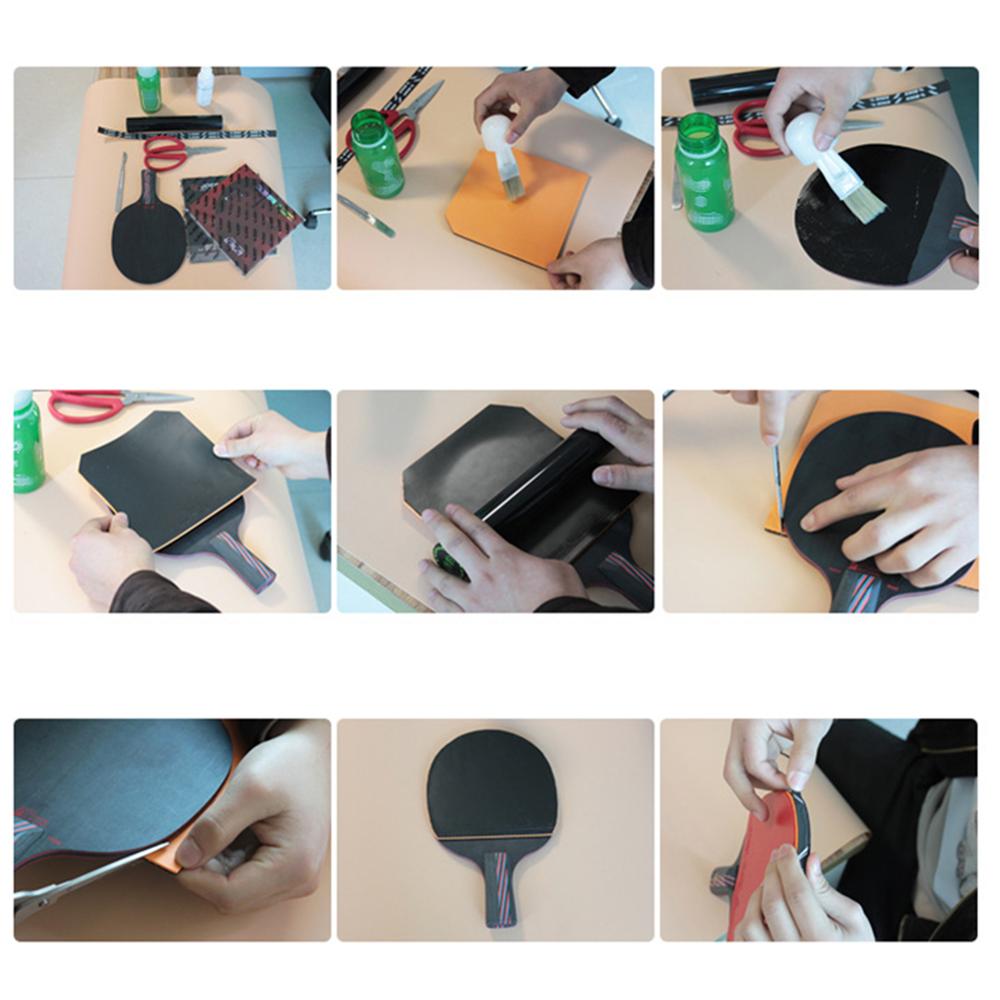 Raqueta de tenis de mesa, goma para granos, cubierta de murciélago para Ping Pong, principiantes, accesorios de entrenamiento para jugadores profesionales avanzados, AA