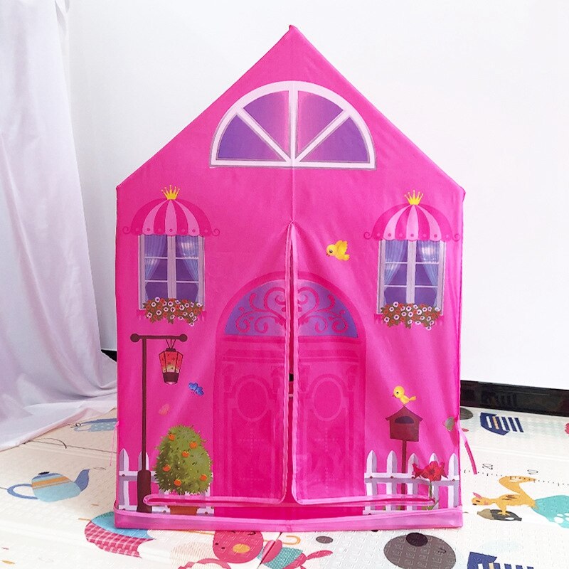 Kid Play Tent bambini Playhouse Indoor Outdoor Toy Play House bambini Teepee per Boy Girl perfetto per il regalo di compleanno