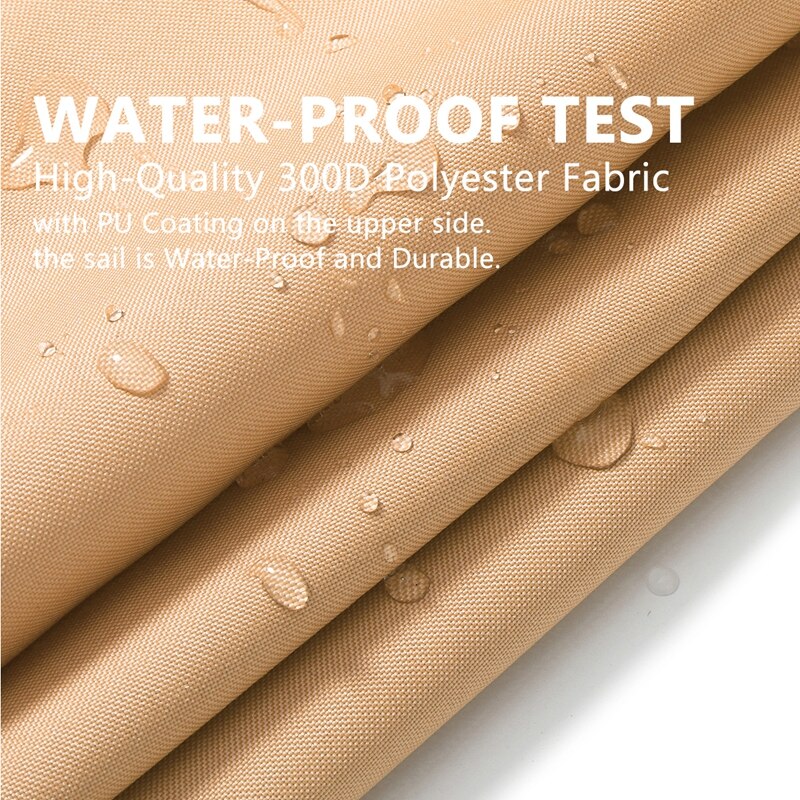 Rectangular shade sails polyester Oxford cloth family court outdoor shade cloth waterproof prevent bask in the garden