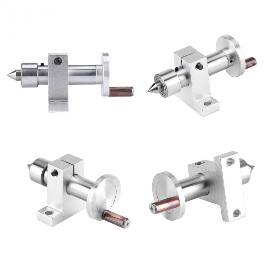 Adjustable Double Bearing Live Revolving Centre DIY For Mini Lathe Machine Woodworking Tool