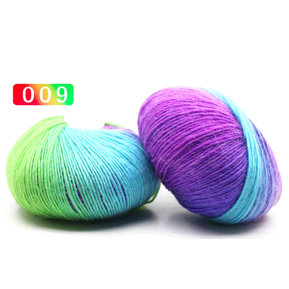 Hilo de punto de línea de lana de para calcetines, suéter, hilo de lana tejido a mano, hilo escolar para tejer crochet: 9