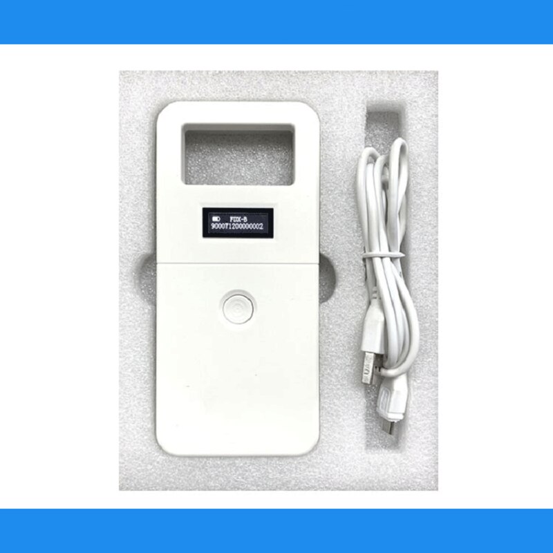RFID Pet Card Reader FDX-B 134.2Khz Cat Dog Animal Chip Handheld Mini Scanner Induction Sensitive Animal Tag Card Number Reader