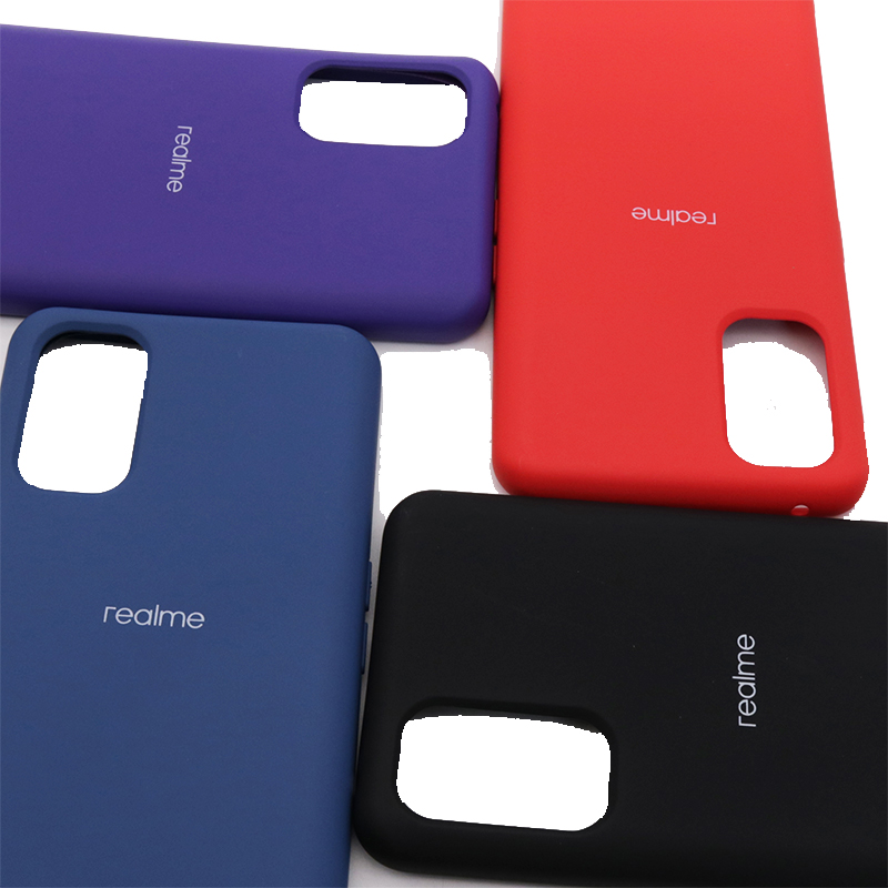 Stoßfeste schutzhülle aus flüssigsilikon für realme 7 Profi, passend für oppo realme 7 Profi, realme 7 und 7 Profi