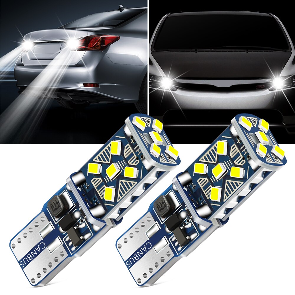 2Pcs T10 W5W Super Heldere Led Parkeer Lights Voor Chevrolet Cruze Opel Mokka Astra J Hyundai Solaris Accent