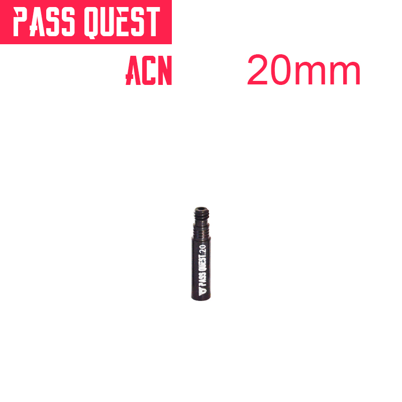 Pass Quest Road Fiets wielen 20mm 40mm 60mm Franse ventiel Verwijderbare extender Presta Valve Tire Extender Cap core Adapter onderdelen: No detachable 20mm