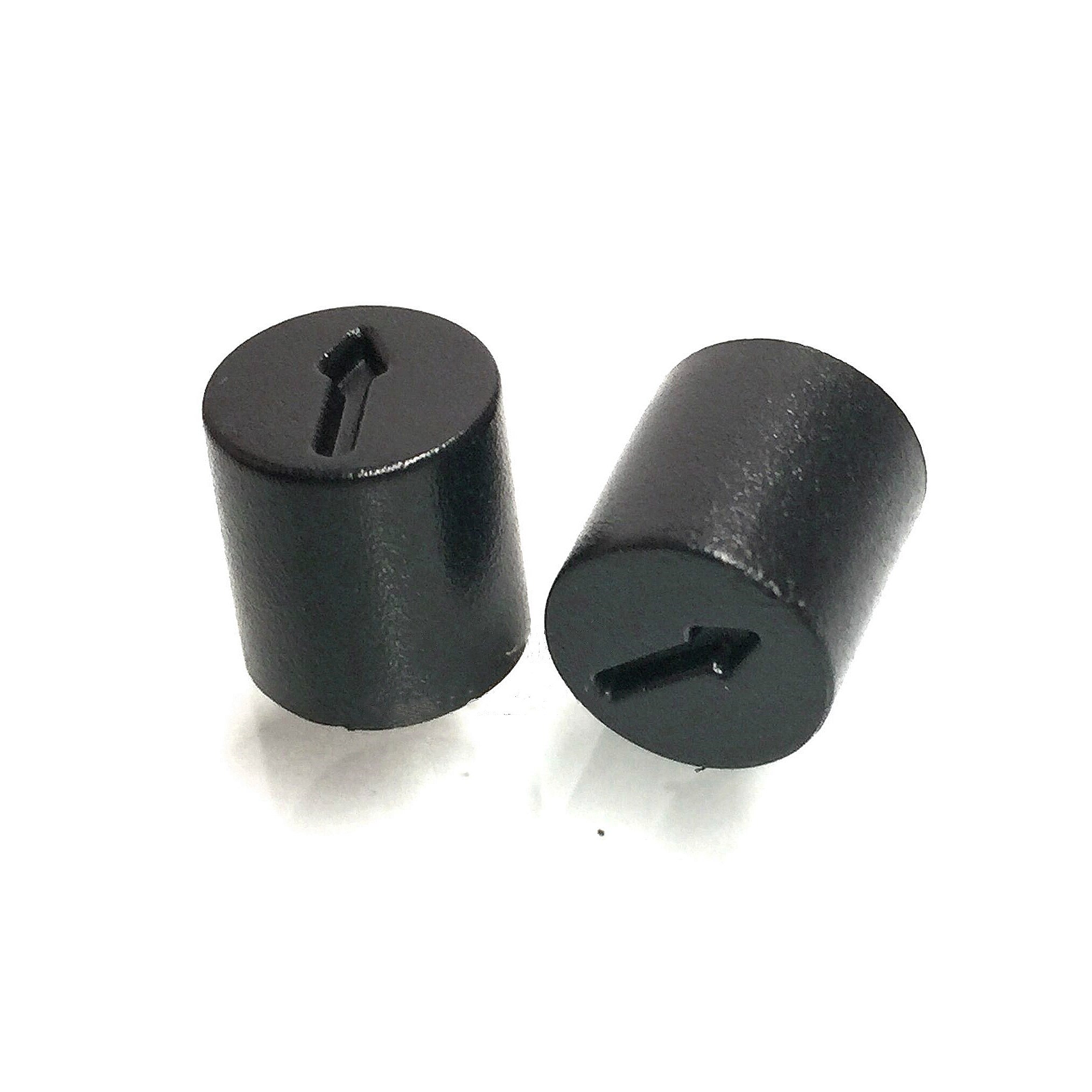 10 Uds 9,1*9,8 MM potenciómetro perilla de plástico 6MM Flower-axis Control de volumen perilla para codificador