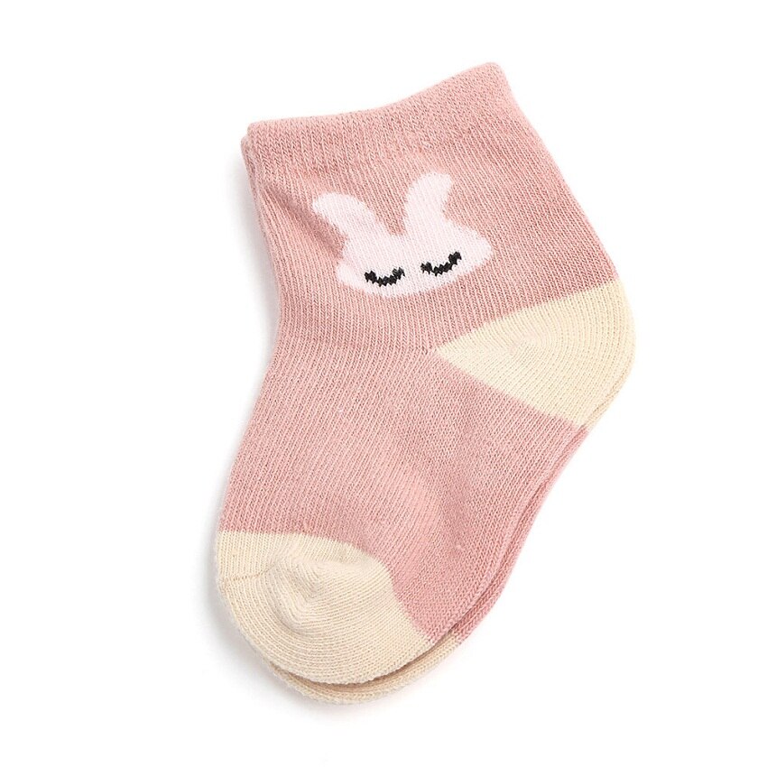 AiKway 1 Pair Baby Socks Cotton Solid Color Boy Girl Children Socks Cute Newborn Cartoon Socks Unisex: 08