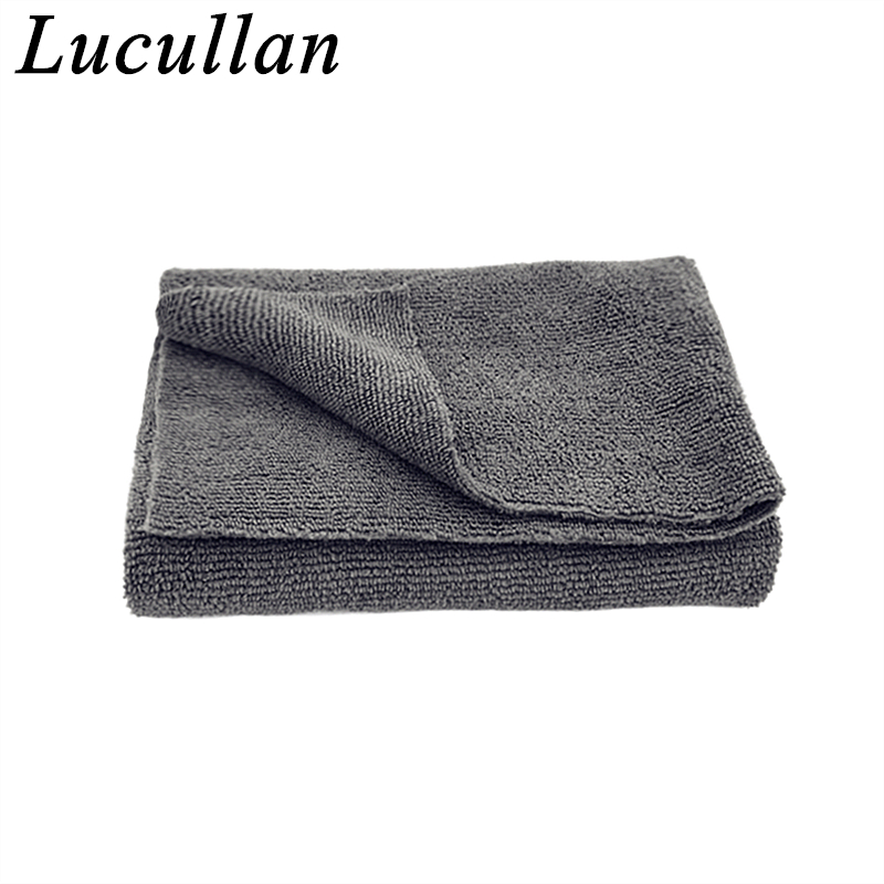 Lucullan Improved Straight Edgeless Cloth No Scratch For Coating, Waxing, Detailing 40X40CM 300GSM Microfiber Towels