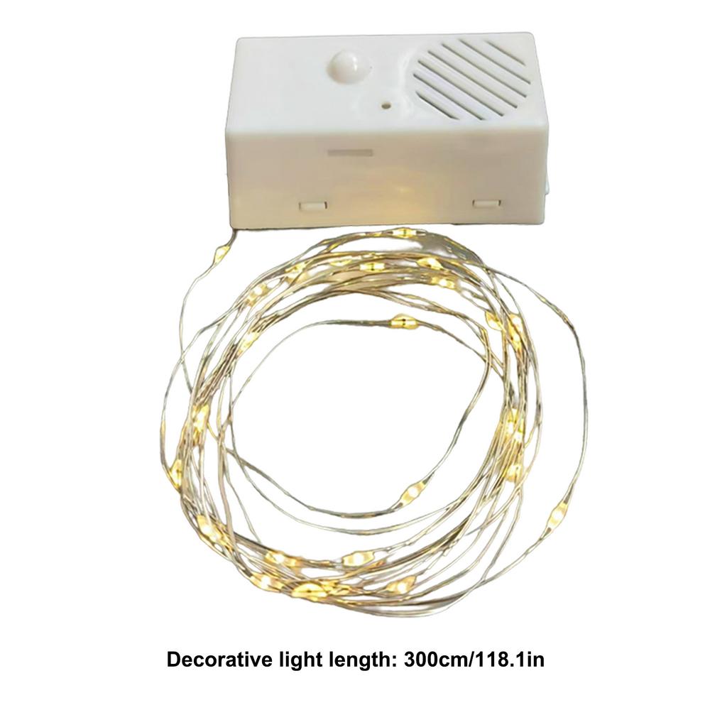 Speeldozen en beeldjes Heldere kleuren Speeldozen met led-kleurverlichting Prachtig kerstdecor voor Kerstmis: WHITE