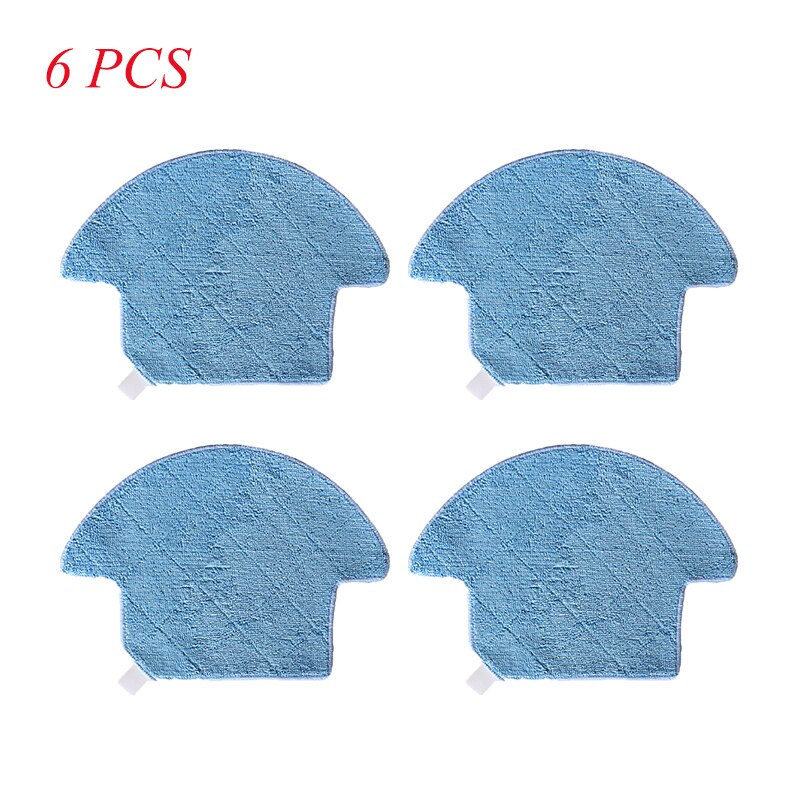 Mop Cloth Main Brush HEPA Filter Side Brush for ilife V7 V7S Pro Plus Robot Vacuum Cleaner Replacement Accessories: ILF018