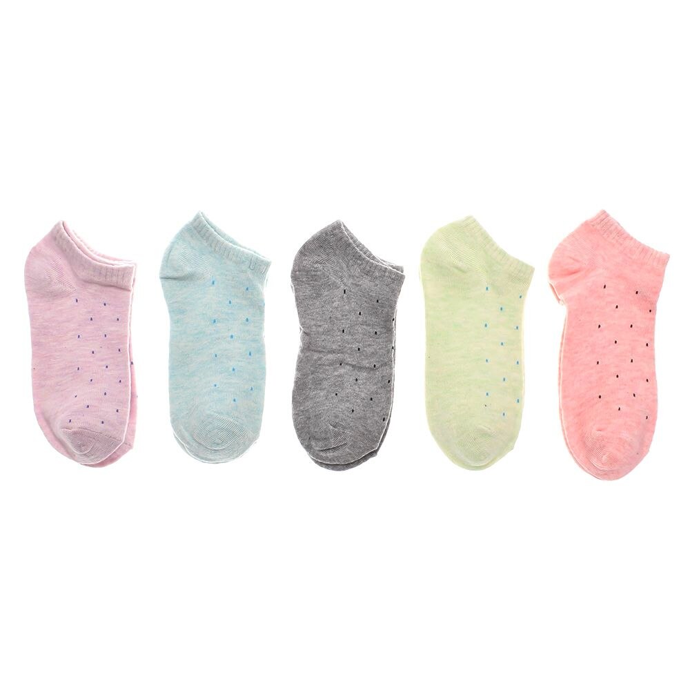 Women Soft Casual Sports Cut Low High Dot Spot Short Socks Soft Sports Cut Low High Dot Spot Short Socks Cotton Ankle