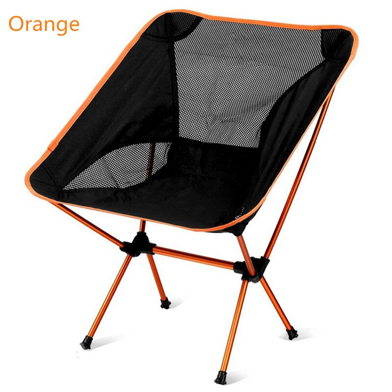 Sillas plegables ligeras y compactas para acampar, silla plegable portátil para exteriores, playa, pesca, senderismo, Picnic, Viajes: Gris oscuro