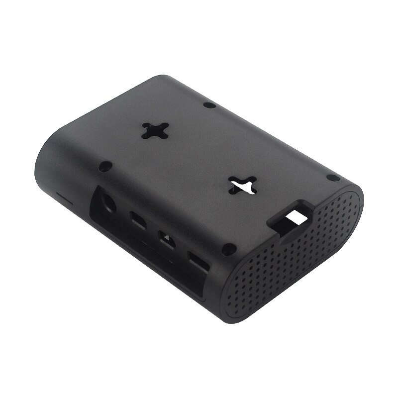 Raspberry Pi 4 Model B Case Abs Shell Plastic Huis Koelventilator Heatsink Hdmi-Compatibele Kabel Voeding Adapter voor Pi 4
