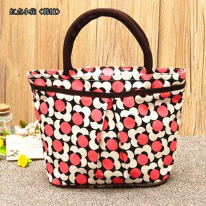 Doppel Schicht Bento Box Tasche Stall Versorgung von Waren Casual Windel Tasche Wildleder Handtasche der Frauen Handtasche