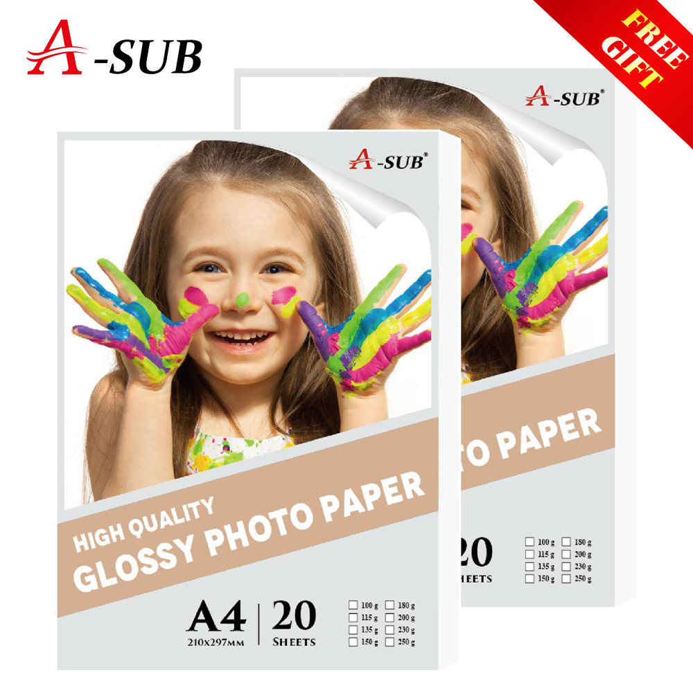 20 sheets A4 Photo Paper Glossy Printing For Inkjet Printer Photographer imaging printing paper