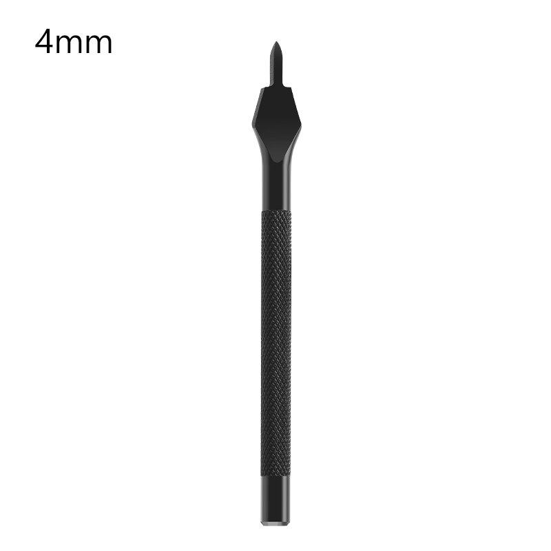 Fenrry 1Pcs Leather Hole Punches 3/4/5/6mm Stitching Punch Tool 1/2/4/6 Prong Spacing Puncher Leather Craft Tools for Belt Punch: DARK GRAY