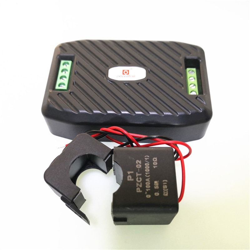 1PCS Newest AC Power Meter Energy Meter 220V 100A RS485 Electricity Kwh Meter for Homekit PZEM-016 With Split CT