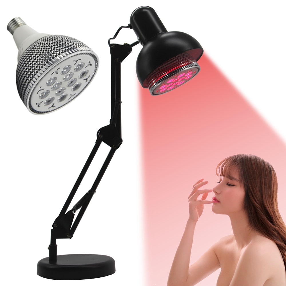 24W Red Led Light Therapy Deep Red 660nm and Near Infrared 850nm Led Light for Skin and Pain Relief