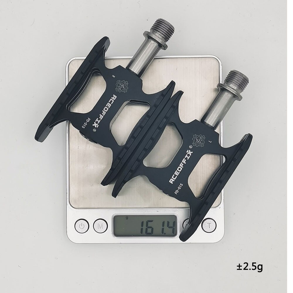 Aceoffix pedał rowerowy, robić roweru Brompton Ti, 3 łożyska, tytanowy, aluminiowy, szybkie odpinanie, Mks, części rowerowe
