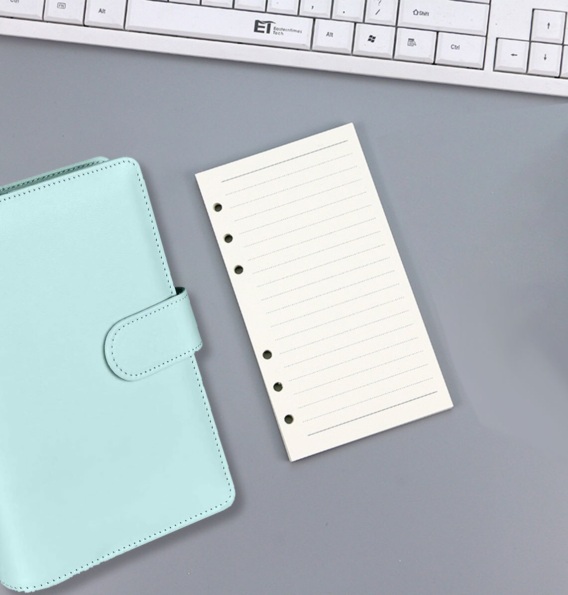 A6 Pu Loose Leaf Binder Losbladige Kern Diy Bindmiddel Notebook Cover Note Book Journal Kantoor School Briefpapier