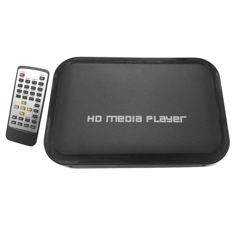 1080P H6W Portable Mini Full HD Media Center Multimedia Player Supports USB Host(US Plug): Default Title