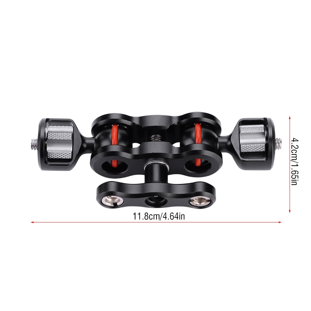 Magie Arm Dual Ball Kopf Heißer Schuh Multi-Funktion Magie Arme Mount Adapter Magic Arm Mit Schraube Kamera Zubehör