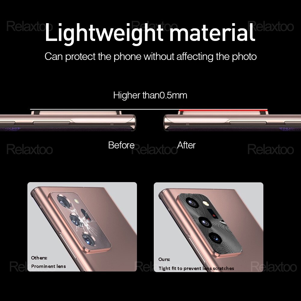 Osłona kamery na gelaxi nie 20 ultra obudowa metalowa osłona pierścienia ochronnego do samsung galaxy not20 note20 uwaga 20 ultra okładka