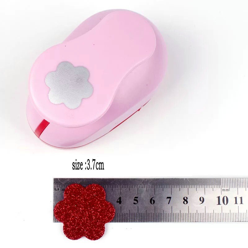 5/8"-3" Plum blossom craft punch hole punch EVA punches paper maker scrapbooking punchers Embossing device DIY flower cutter: 1.5 inch