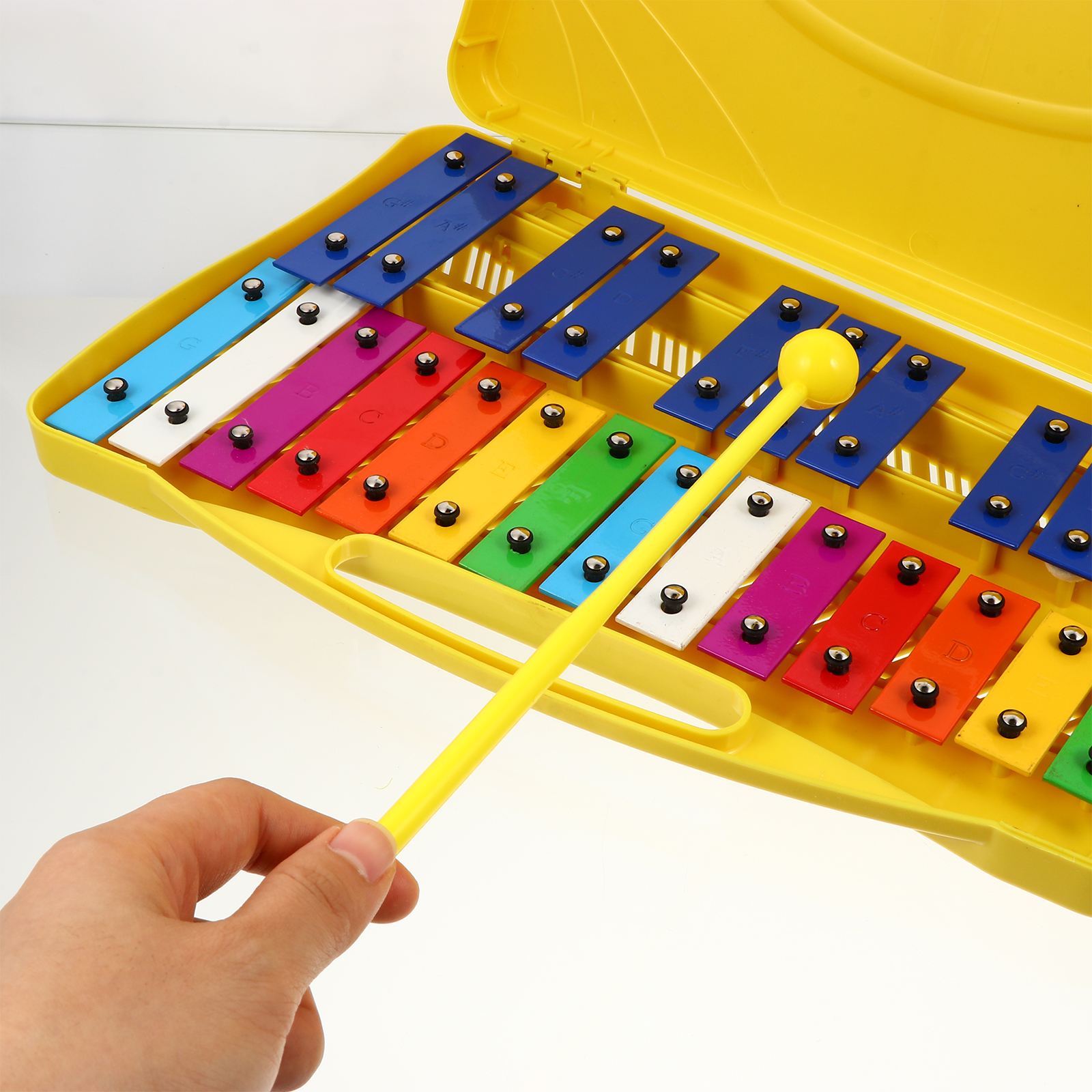 Instrumento Musical de juguete para niños, juguete educativo de xilófono Glockenspiel