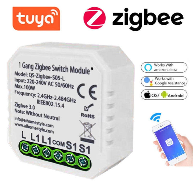 Tuya zigbee мотор