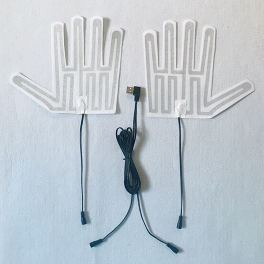 5v winterse thermische handverwarmers voor buiten, geschikt voor schoenen en handschoenen, van koolstofvezel, met usb-aansluiting, verwarmingskussens en elektrisch verwarmingselement.