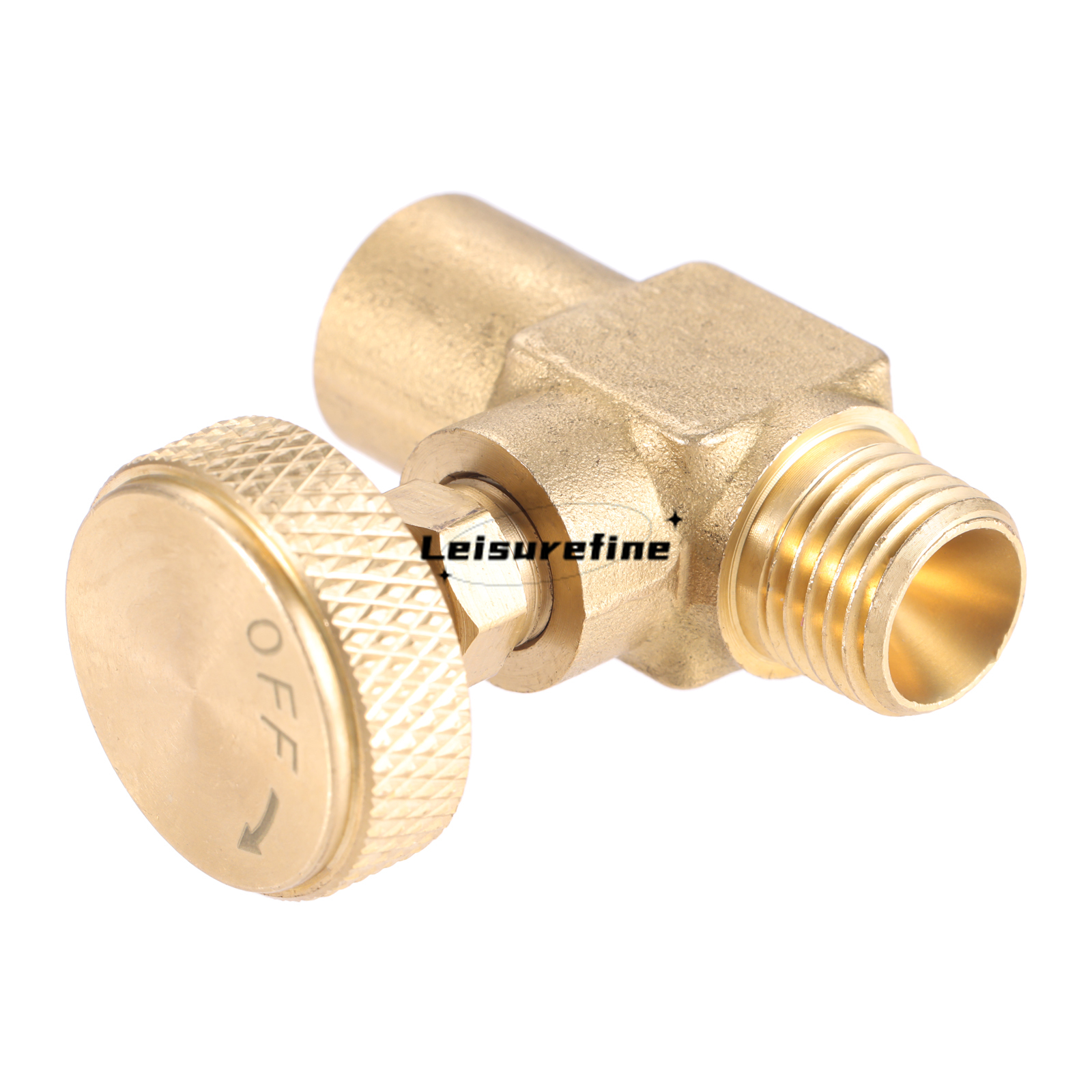 Needle Valve 1/4" Female NPT X 1/4" Male NPT Heavy Duty Brass High Pressure Propane LPG Gas Flow Butane Control Replacements