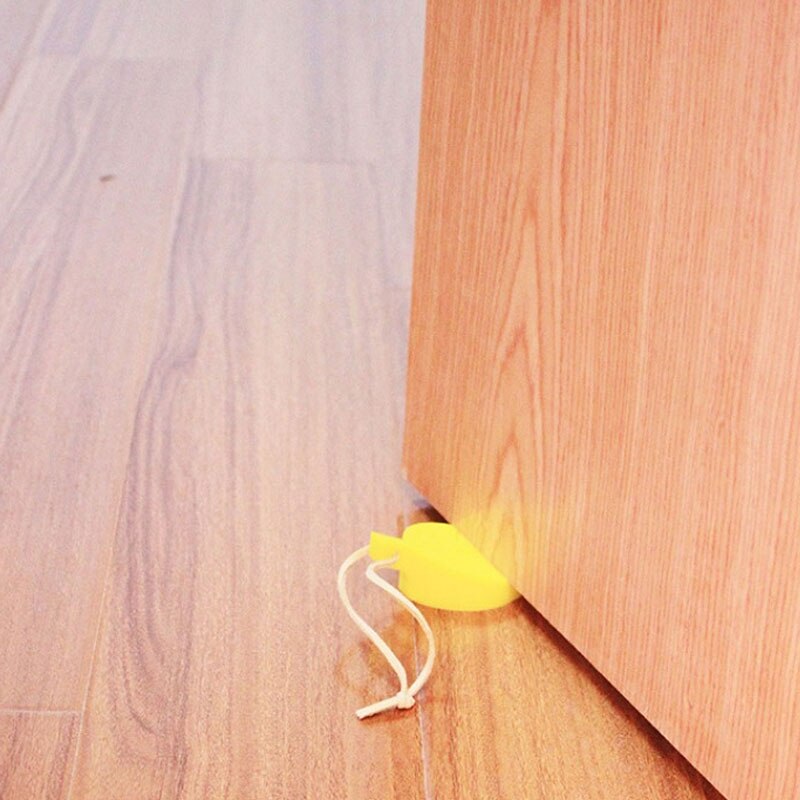 Butoir de porte en Silicone en forme de feuilles pour bébé, protection Anti-pincement, sécurité des enfants