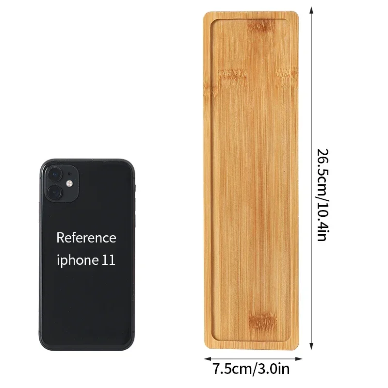 Nordic Decoratief Dienblad Houten Dienblad Retro Ronde Serveerschaal Fruit Dessert Opbergbakken Koffiekopje Mat Pad Home Decor Mohamedajuan: Light Grey