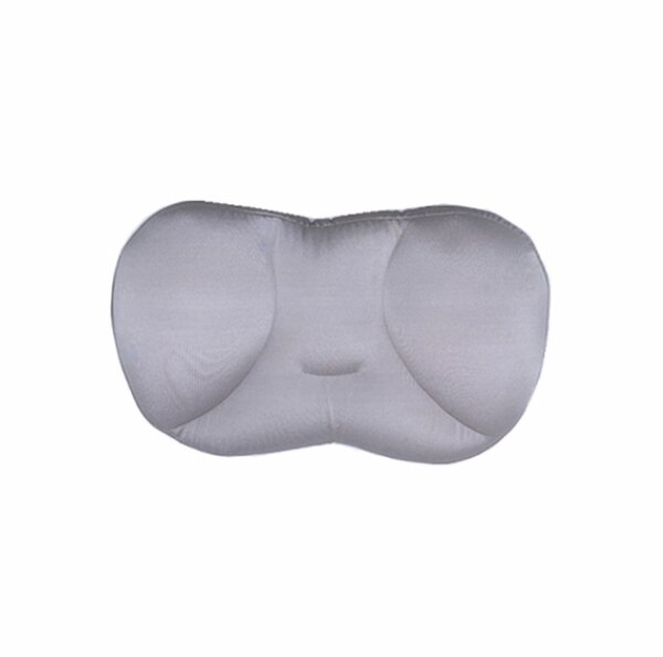 3d pescoço travesseiro ergonômico memória espuma travesseiro criativo sono profundo lavável viagem pescoço partícula travesseiro para sono almofada micro ar: Light Grey