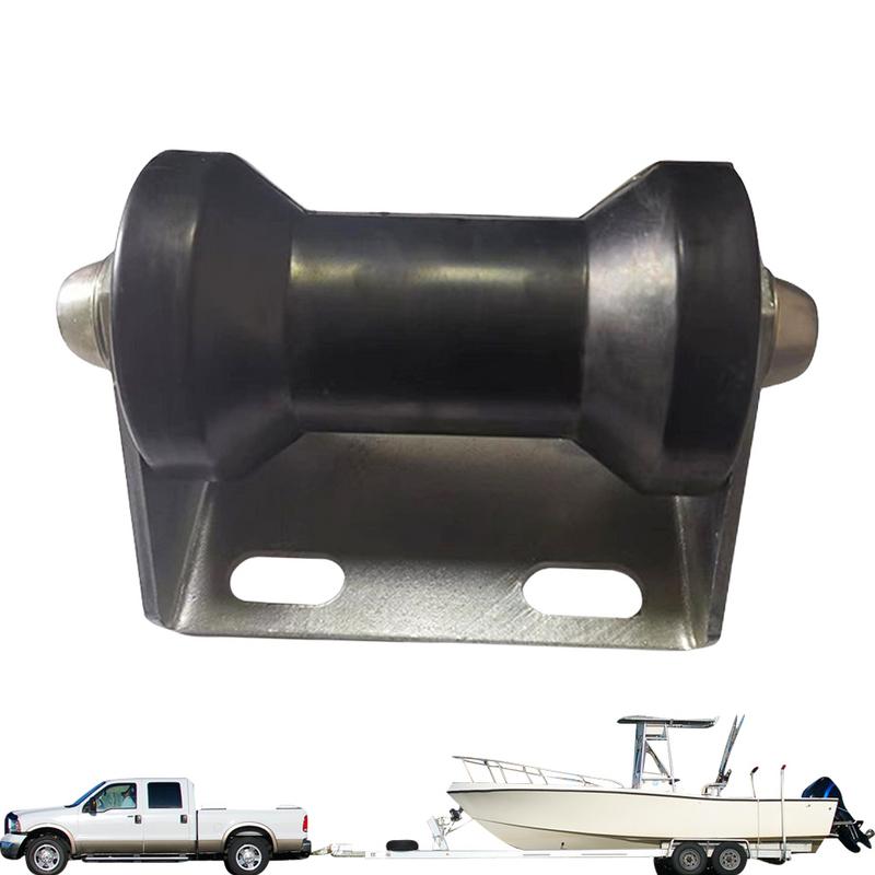 Galvanized Steel Boat Trailer Rollers Keel Roller Assembly Kit Stationary Keel Roller Assembly Trailer Boat Accessories