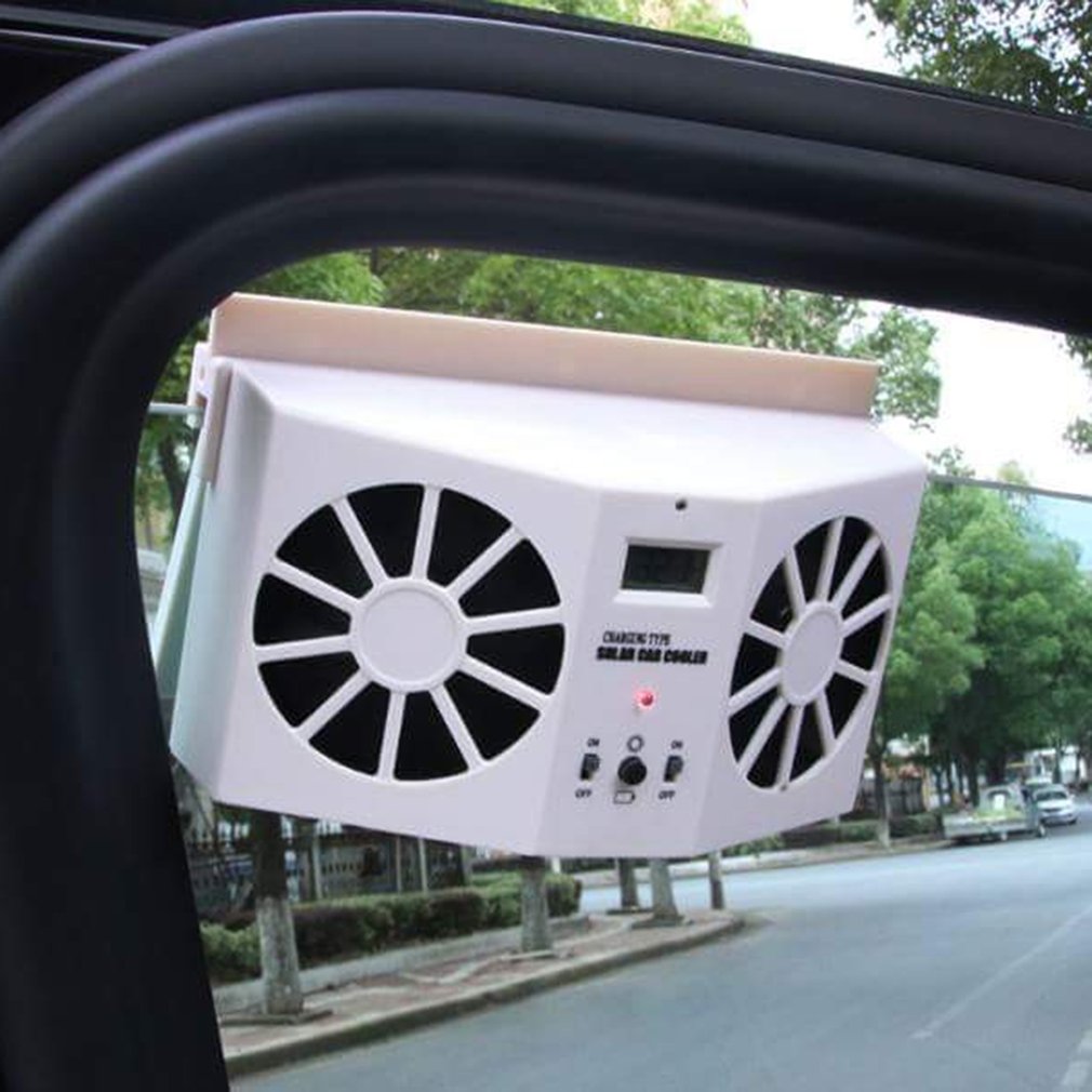 Extractor solar para coche de 2W, ventilador de escape solar para coche, artefacto de refrigeración solar para coche, extractor de aire térmico duradero