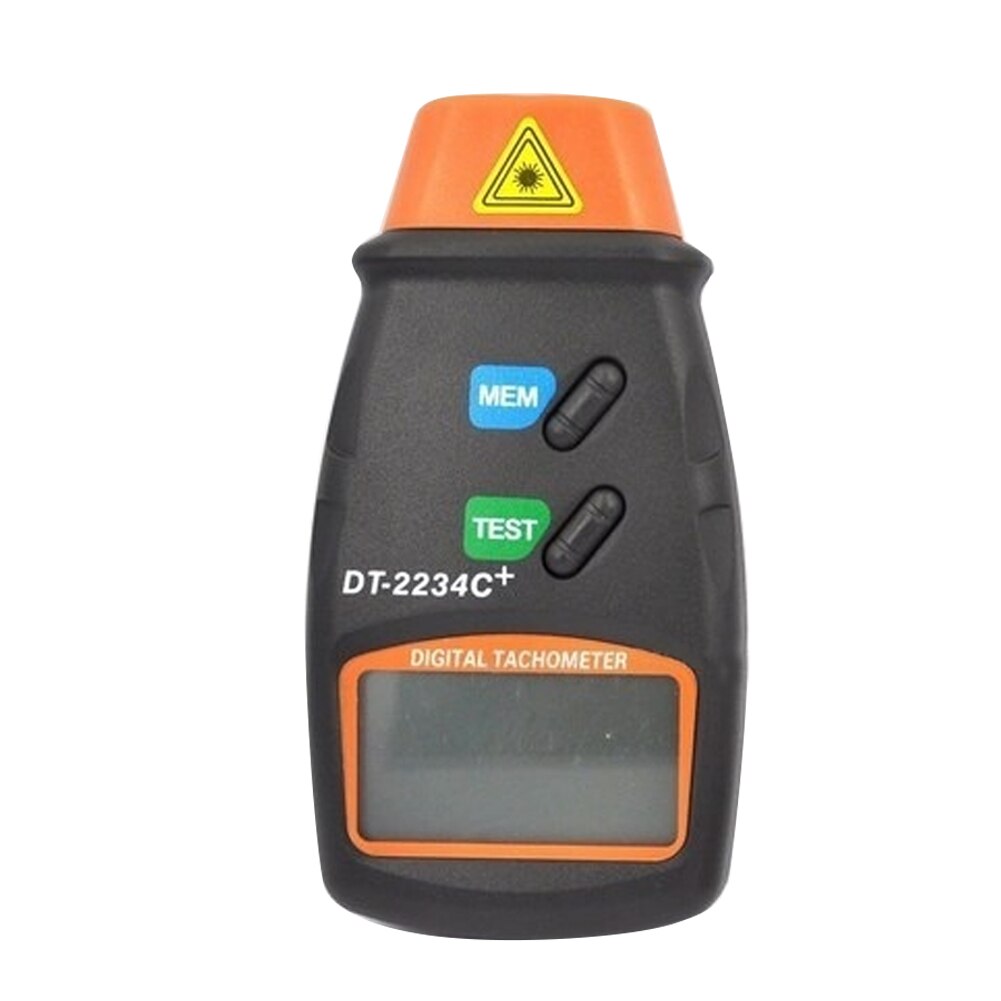 Handheld Electric Digital Display Portable LCD Screen Counter RPM Speed Measurement Photo Tachometer