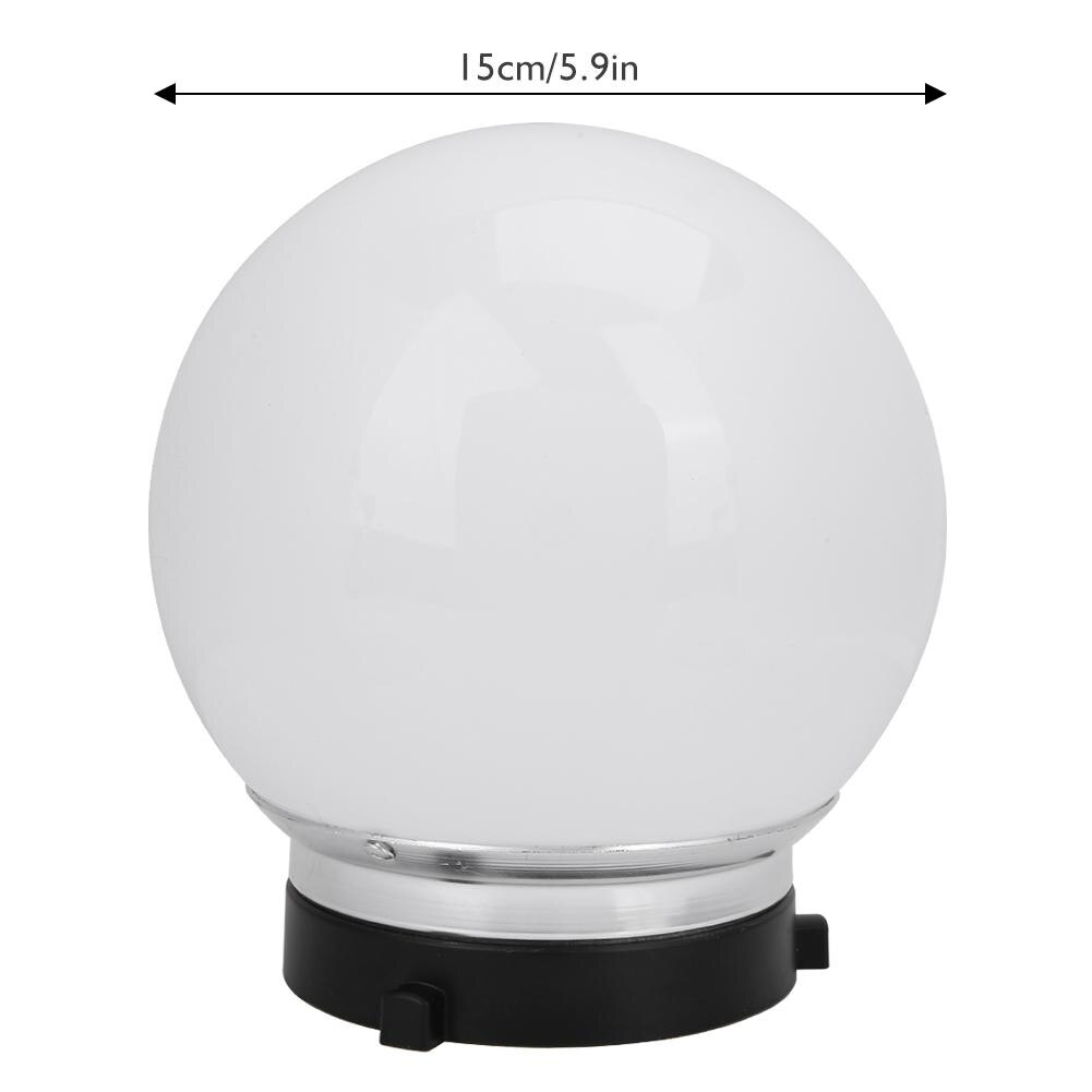 high-light 15cm Universal for Photography Diffuser Soft box Ball Dome Softbox Studio Accessories