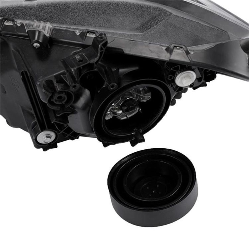 2Pcs Universal Seal Cap Dust Cover 5 Sizes for Car Headlight LED HID Lamp Kit Car Headlights Double Lamp Dust Cover
