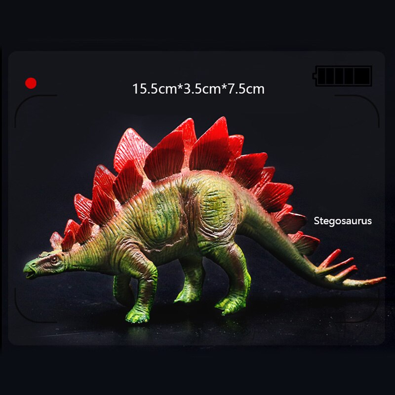 Dinosaurier spielzeug simulation modell Tyrannosaurus tier flügel drachen schwert zahn drachen junge sammlung: stegosaurus