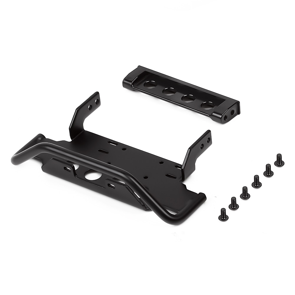 INJORA RC Car Metal Front Bumper for 1:10 RC Crawler Traxxas TRX4 G500 TRX6 G63 6X6 Upgrade Parts