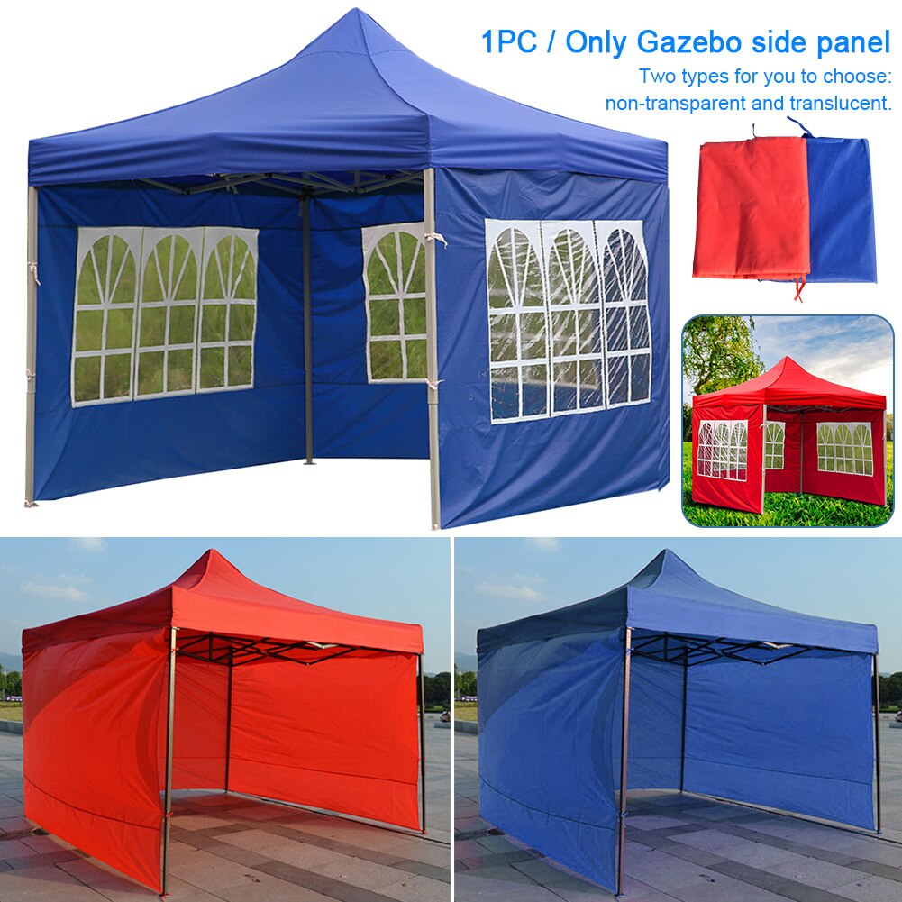 Sidewall Easy Use Outdoor Tent Waterproof Anti-UV Windproof Gazebo Side Panel Durable Reusable Portable Accessories Oxford Cloth