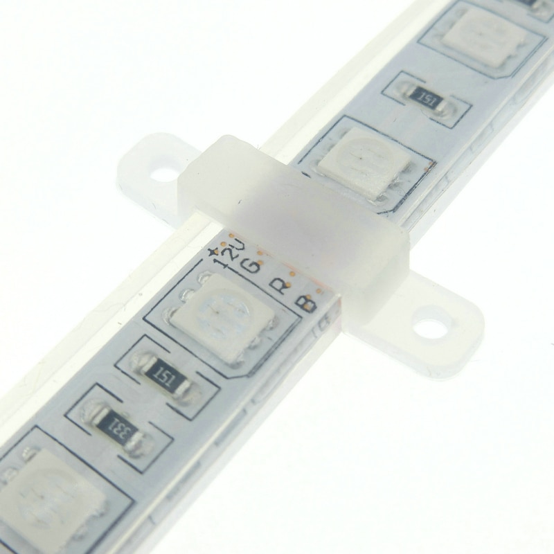 LED Strip Holder 10pcs/lot 10mm 12mm 15mm 18mm Silica gel Holder for LED Strip Fixed to the wall