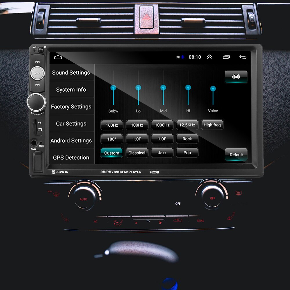 7" HD Car Radio MP5 Player - 2DIN Touchscreen Bluetooth USB TF FM with Camera Remote