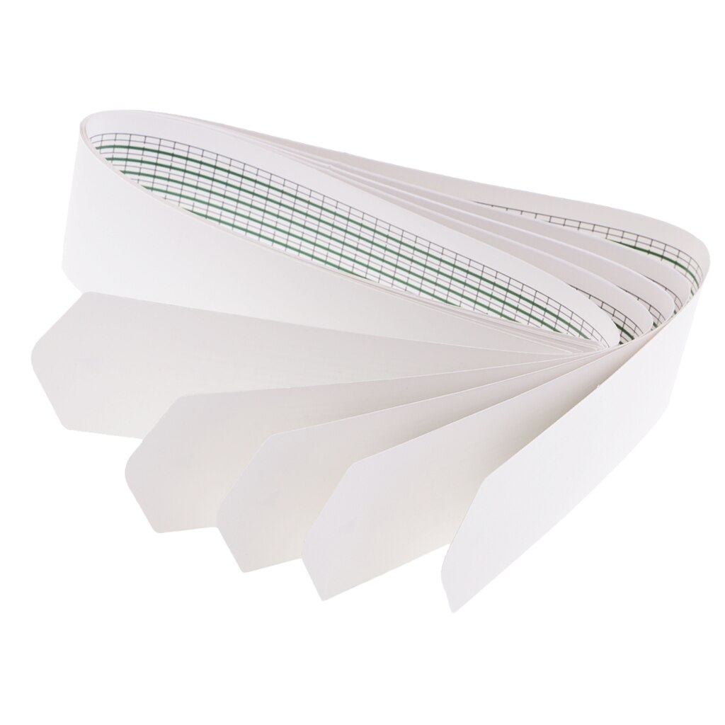 5pcs Blank Strips for 15 Note Hand Crank Music Box Using Punched Paper Strip