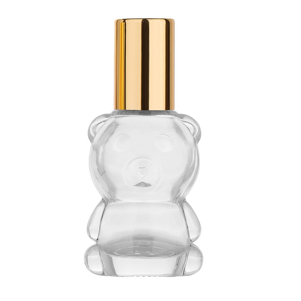 Mini æterisk olie stålrulle glas parfume flasker guld sølv sort rejsende tomme genopfyldelige flasker opbevaringsbeholder  #25