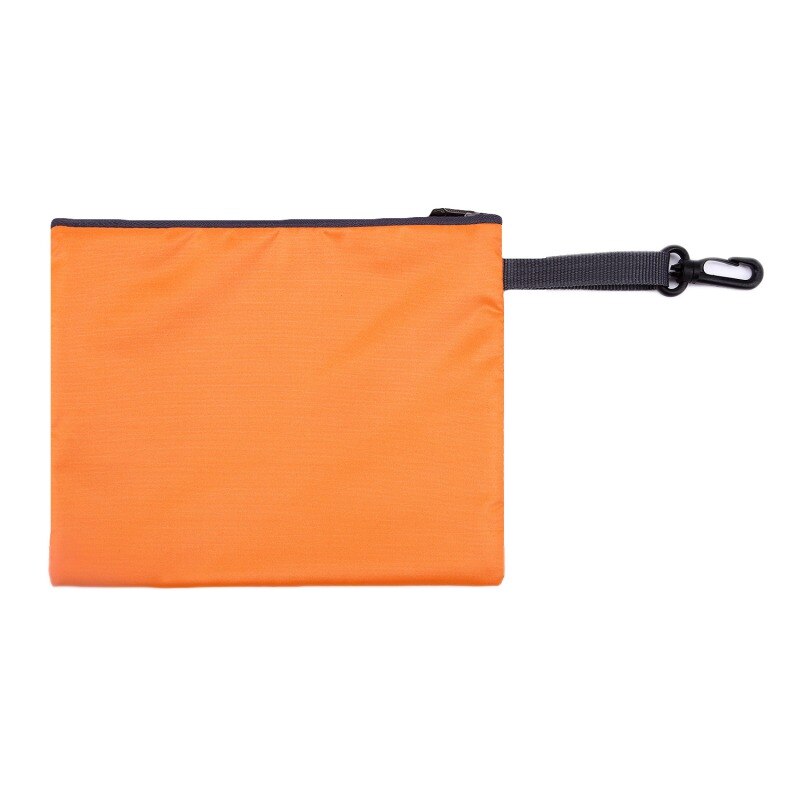 Taske vandtæt lynlås værktøjsposer chenille vandtæt husholdning bærbar organisator opbevaringspose ting sæk sport hjemrejse brug: A4